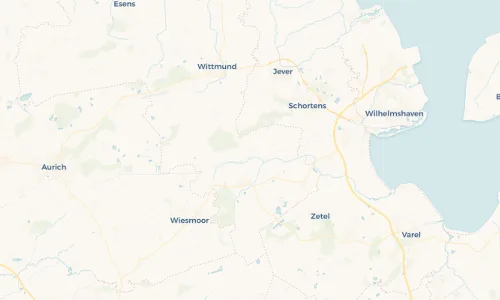 Regenradar-Vorschau: aktuelle Niederschläge in Reepsholt und Umgebung