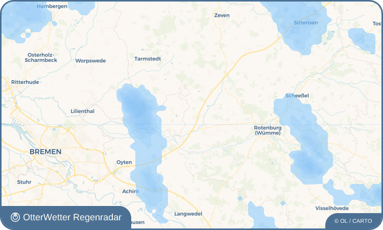 OtterWetter Regenradar-Widget Reeßum