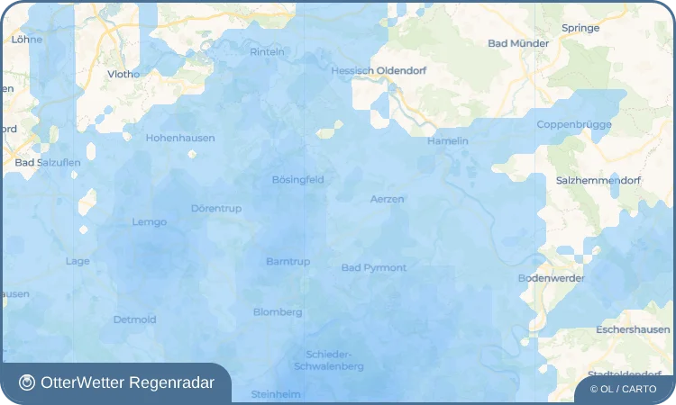 Wetter-Widget-Vorschau mit Vorhersagedaten für Reinerbeck