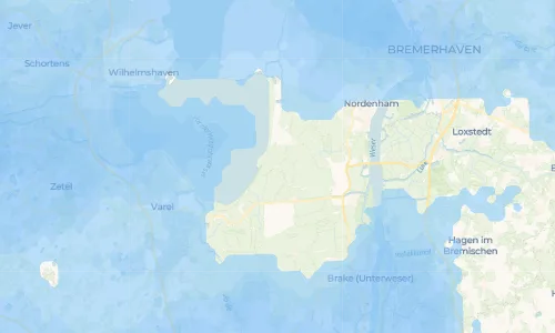 Regenradar Vorschaubild - Aktuelle Niederschläge in Reitland und Umgebung
