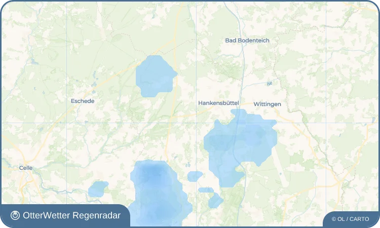 Widget-Vorschau für Repke Wetter-Widget-Vorschau mit Vorhersagedaten für Repke