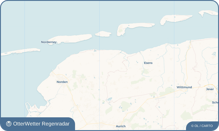 Widget-Vorschau für Resterhafe Wetter-Widget-Vorschau mit Vorhersagedaten für Resterhafe