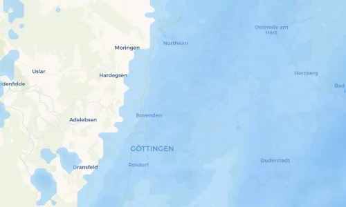 Regenradar Vorschaubild - Aktuelle Niederschläge in Reyershausen und Umgebung