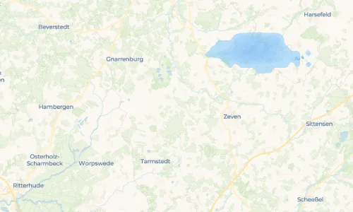 Regenradar Rhadereistedt: aktuelle Niederschläge in Rhadereistedt und Umgebung, Stand 23. Oktober 2026 um 14:15 Uhr
