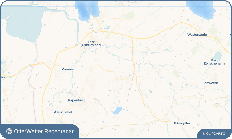 OtterWetter Regenradar-Widget Rhaude