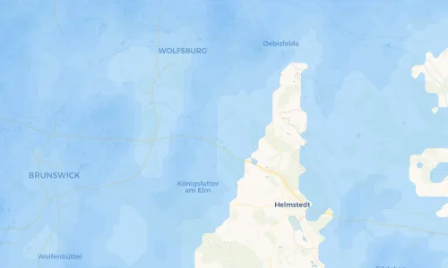 Regenradar Vorschaubild - Aktuelle Niederschläge in Rhode und Umgebung