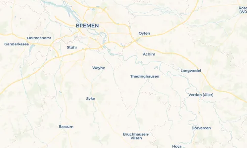 Regenradar Vorschaubild - Aktuelle Niederschläge in Riede und Umgebung