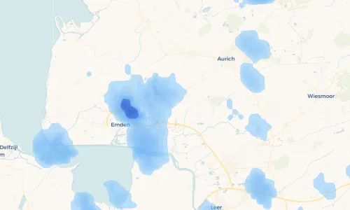 Regenradar Vorschaubild - Aktuelle Niederschläge in Riepe und Umgebung