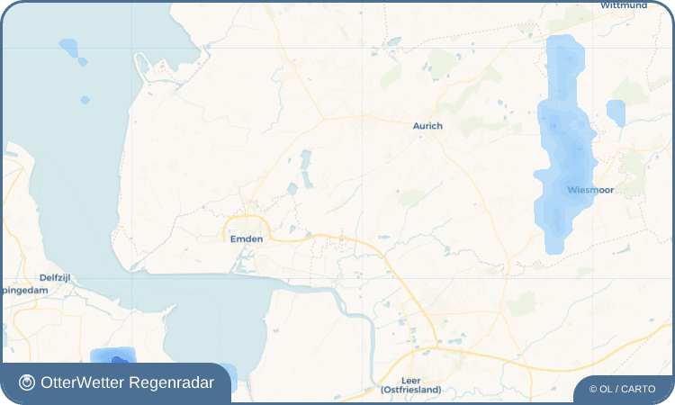 OtterWetter Regenradar-Widget Riepe