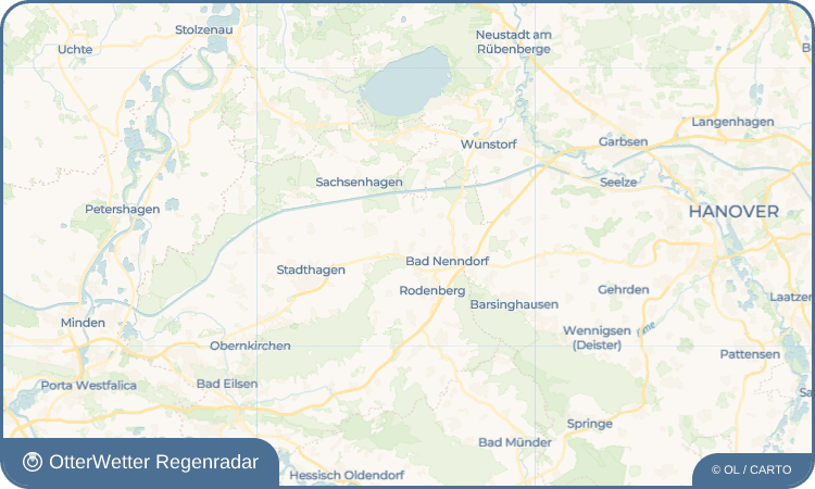 OtterWetter Regenradar-Widget Riepen