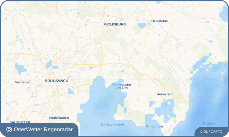 OtterWetter Regenradar-Widget Rieseberg