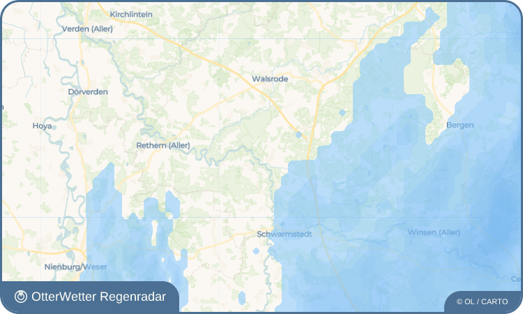 Widget-Vorschau für Riethagen Wetter-Widget-Vorschau mit Vorhersagedaten für Riethagen