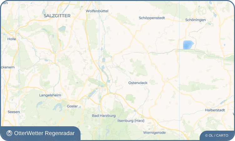 OtterWetter Regenradar-Widget Rimbeck