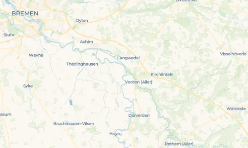 Regenradar Vorschaubild - Aktuelle Niederschläge in Ritzenbergen und Umgebung