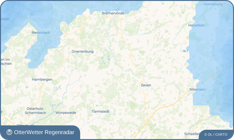 OtterWetter Regenradar-Widget Rockstedt