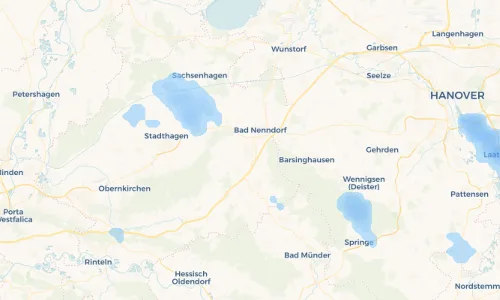 Regenradar Vorschaubild - Aktuelle Niederschläge in Rodenberg und Umgebung