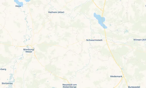 Regenradar Vorschaubild - Aktuelle Niederschläge in Rodewald und Umgebung