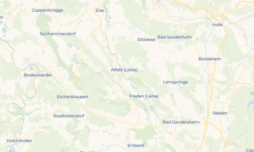 Regenradar Vorschaubild - Aktuelle Niederschläge in Röllinghausen und Umgebung