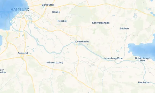 Regenradar Vorschaubild - Aktuelle Niederschläge in Rönne und Umgebung