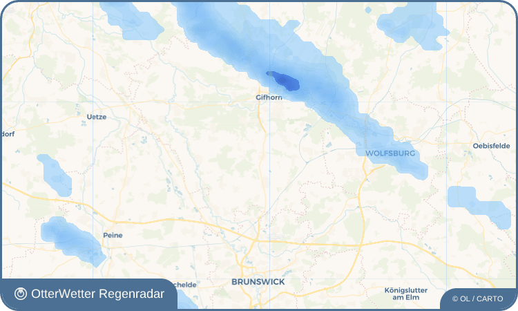 Wetter-Widget-Vorschau mit Vorhersagedaten für Rötgesbüttel