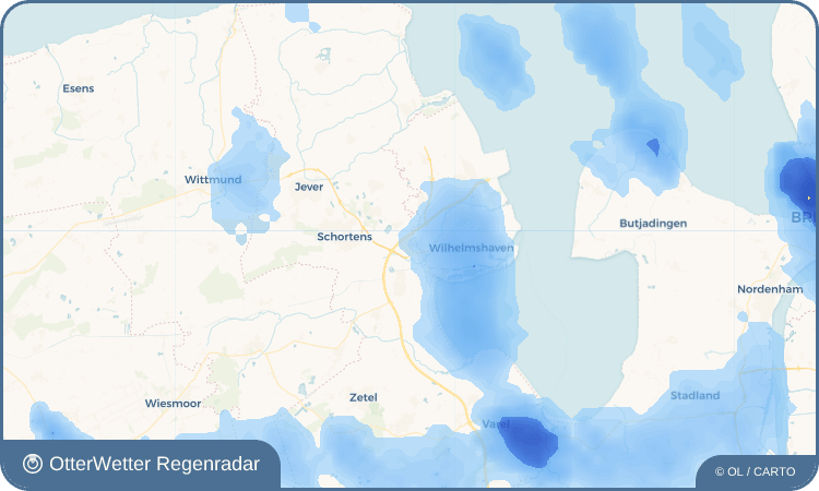 OtterWetter Regenradar-Widget Roffhausen