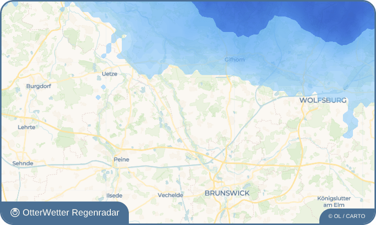 OtterWetter Regenradar-Widget Rolfsbüttel