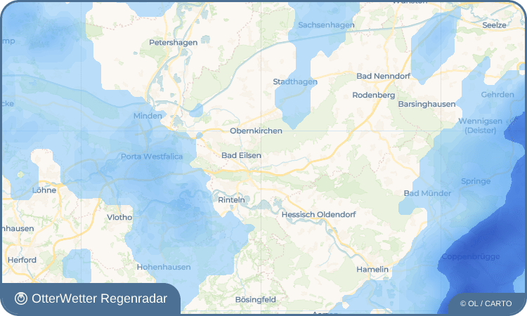 OtterWetter Regenradar-Widget Rolfshagen