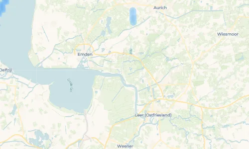 Regenradar Rorichum: aktuelle Niederschläge in Rorichum und Umgebung, Stand 21. Oktober 2026 um 13:30 Uhr