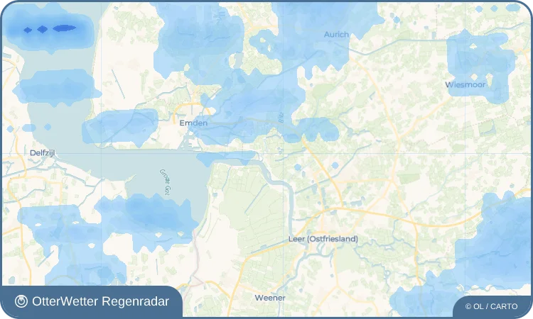 Widget-Vorschau für Rorichum Wetter-Widget-Vorschau mit Vorhersagedaten für Rorichum
