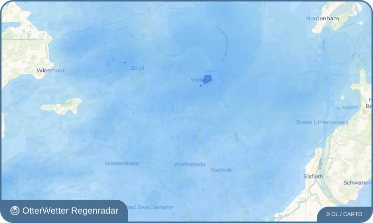 Wetter-Widget-Vorschau mit Vorhersagedaten für Rosenberg