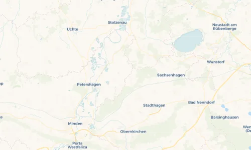 Regenradar Vorschaubild - Aktuelle Niederschläge in Rosenhagen und Umgebung