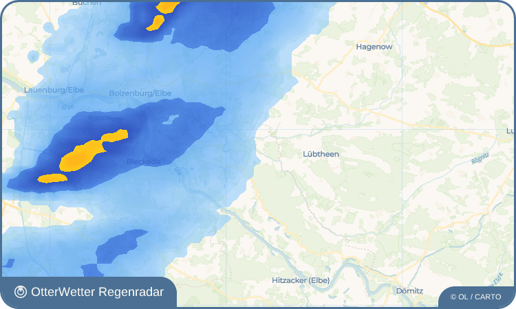OtterWetter Regenradar-Widget Rosien