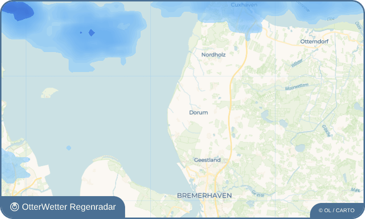 OtterWetter Regenradar-Widget Rotthausen