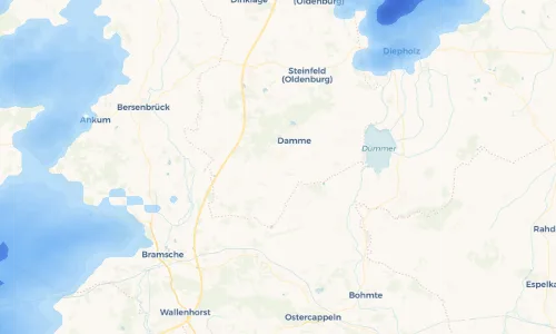 Regenradar Vorschaubild - Aktuelle Niederschläge in Rottinghausen und Umgebung