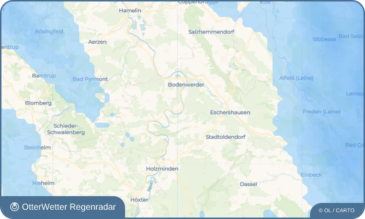 Widget-Vorschau für Rühle Wetter-Widget-Vorschau mit Vorhersagedaten für Rühle