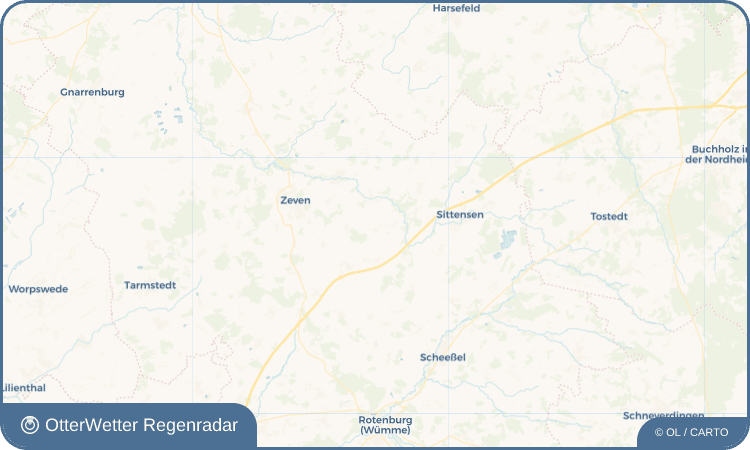 OtterWetter Regenradar-Widget Rüspel