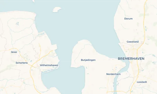 Regenradar Vorschaubild - Aktuelle Niederschläge in Ruhwarden und Umgebung