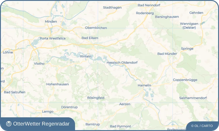 Wetter-Widget-Vorschau mit Vorhersagedaten für Rumbeck