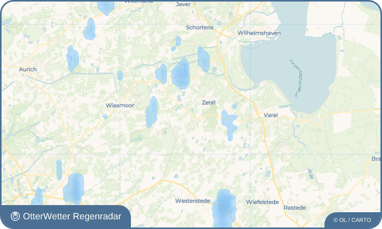OtterWetter Regenradar-Widget Ruttel