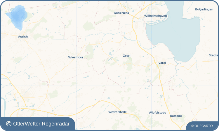 OtterWetter Regenradar-Widget Ruttelerfeld