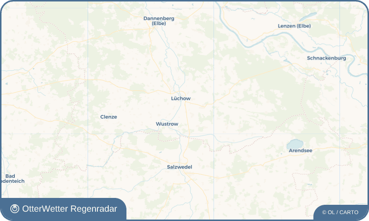 OtterWetter Regenradar-Widget Saaße