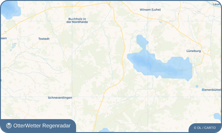 OtterWetter Regenradar-Widget Sahrendorf