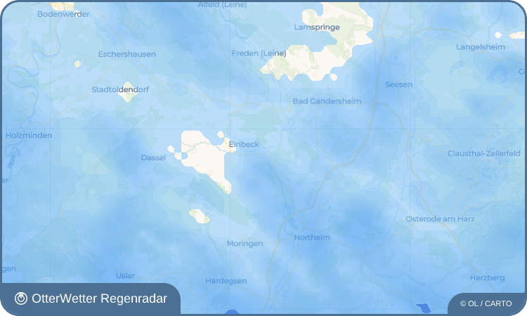 OtterWetter Regenradar-Widget Salzderhelden