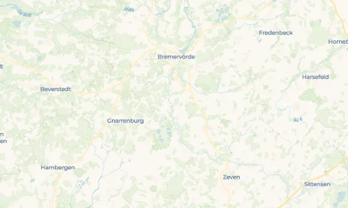 Regenradar Vorschaubild - Aktuelle Niederschläge in Sandbostel und Umgebung