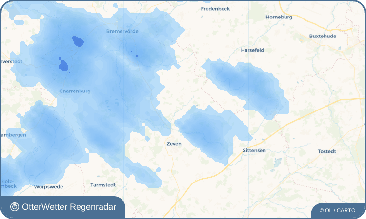 Wetter-Widget-Vorschau mit Vorhersagedaten für Sassenholz