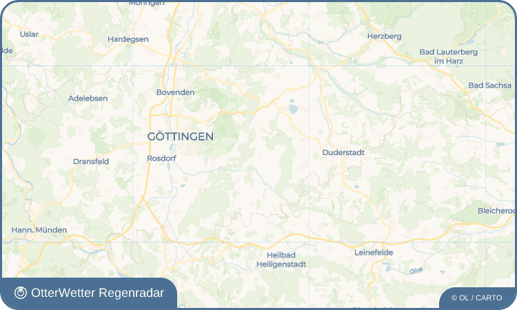 OtterWetter Regenradar-Widget Sattenhausen
