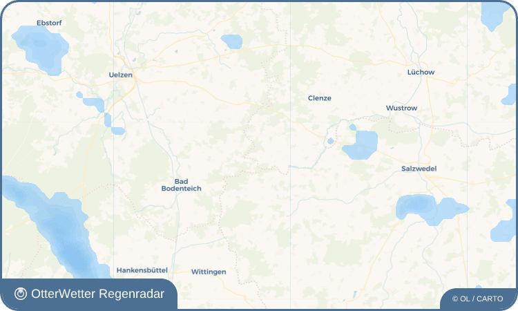 OtterWetter Regenradar-Widget Schäpingen