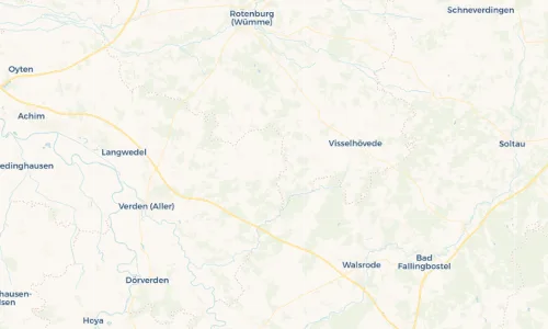 Regenradar Vorschaubild - Aktuelle Niederschläge in Schafwinkel und Umgebung