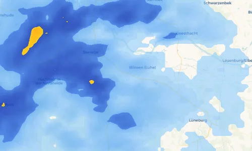 Regenradar Vorschaubild - Aktuelle Niederschläge in Scharmbeck und Umgebung