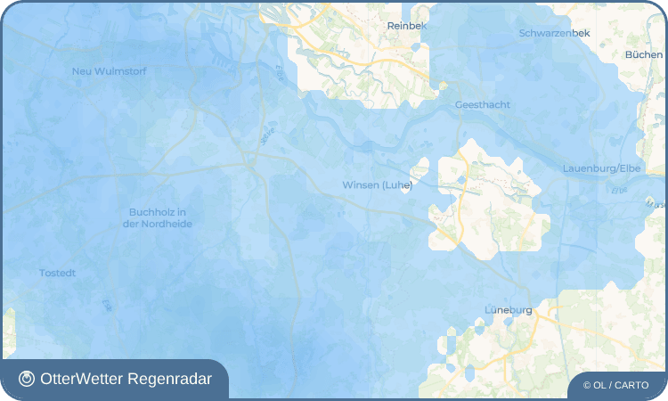 OtterWetter Regenradar-Widget Scharmbeck